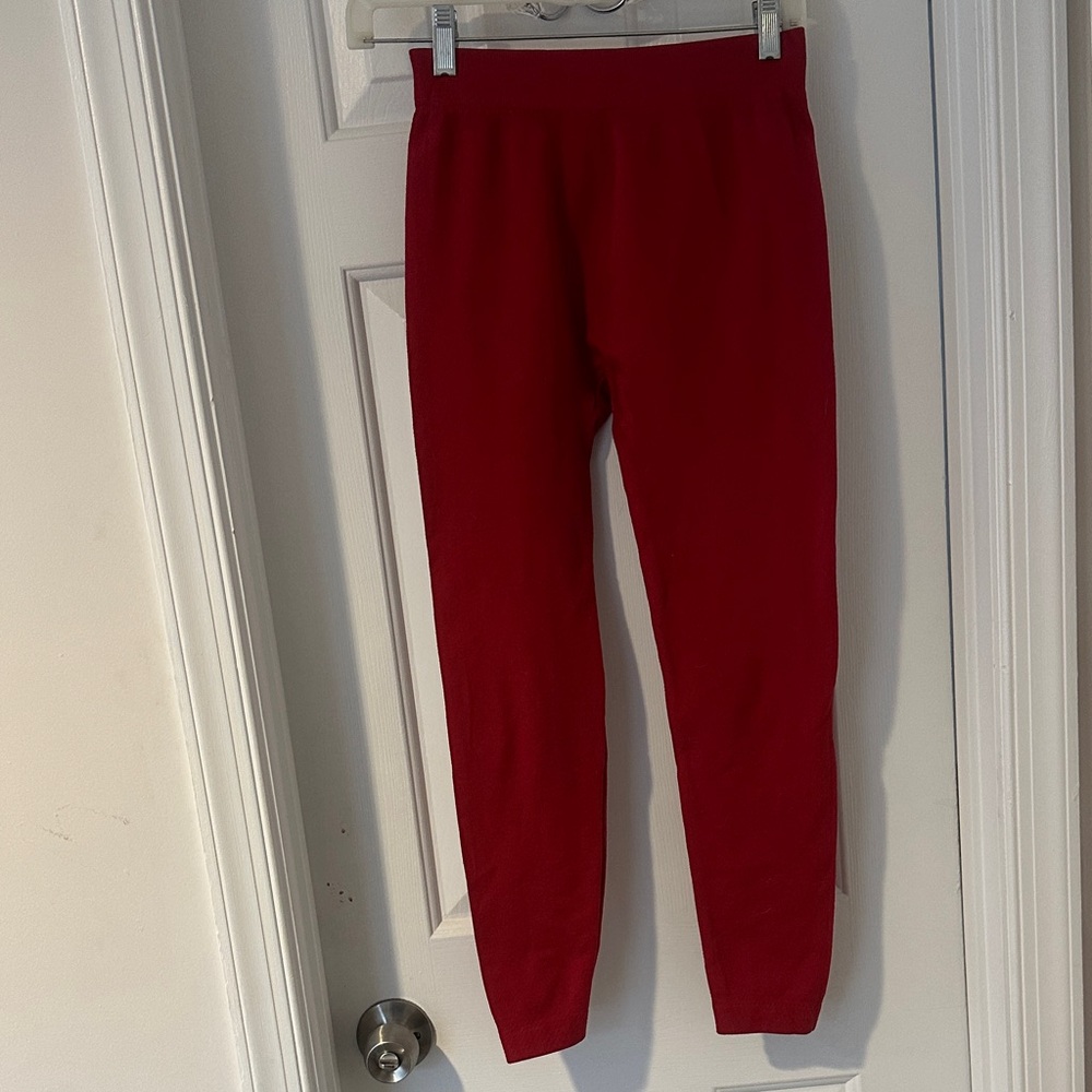 Kids Red Jogger Pants - Classic Comfort